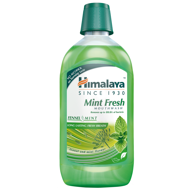 HIMALAYA Odświeżający płyn do płukania jamy ustnej Mint Fresh