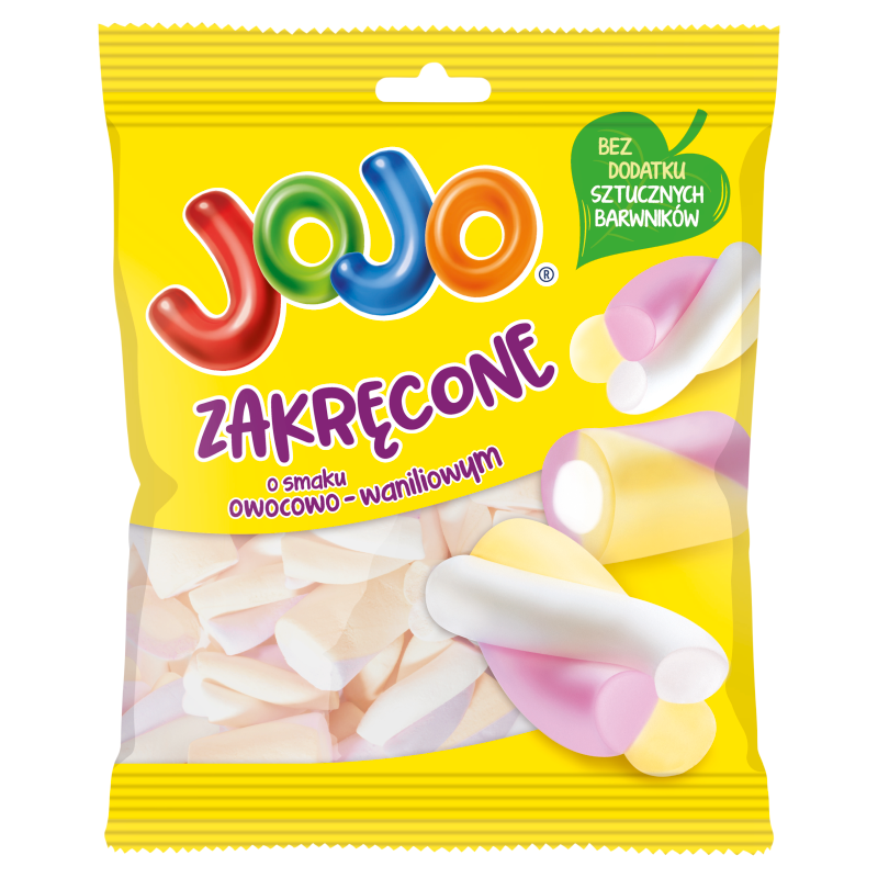 JOJO Zakręcone Pianki o smaku owocowo-waniliowym frisco.pl