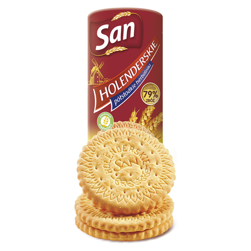 SAN Holenderskie Półsłodkie herbatniki frisco.pl