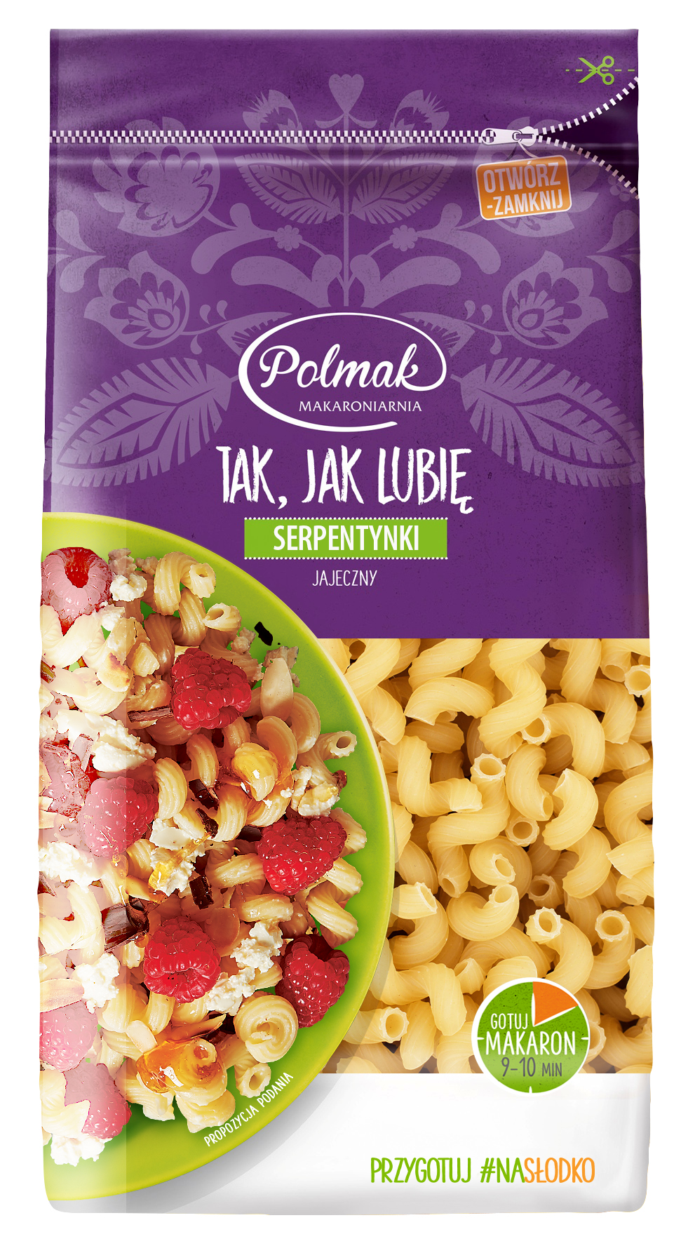 POLMAK Makaron jajeczny - serpentynki