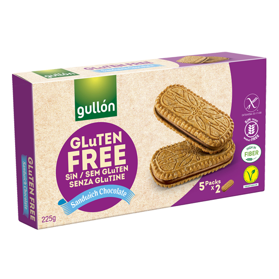 GULLON Bezglutenowe ciastka z kremem czekoladowym