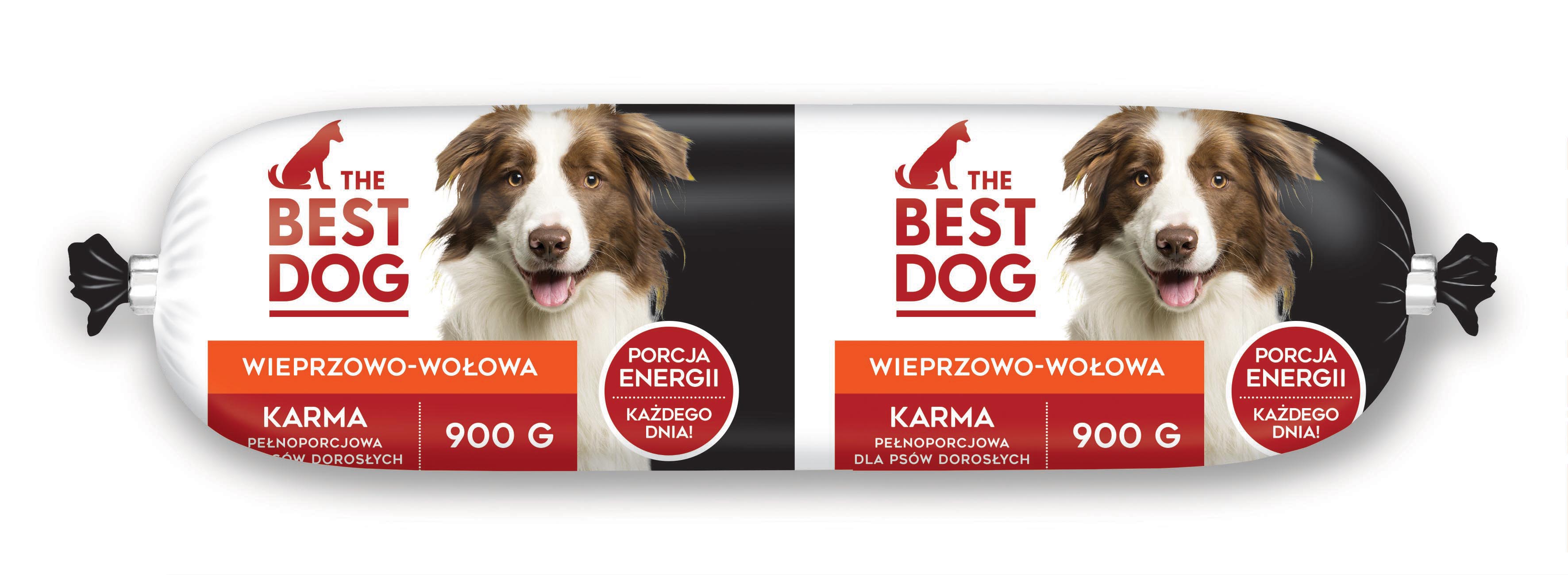 THE BEST DOG Karma dla psa wieprzowo-wołowa w batonie
