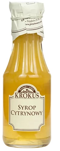 KROKUS Syrop cytrynowy bezglutenowy