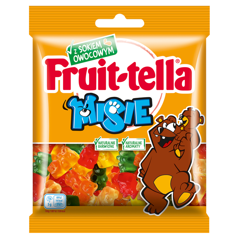 FRUITTELLA Żelki misie frisco.pl