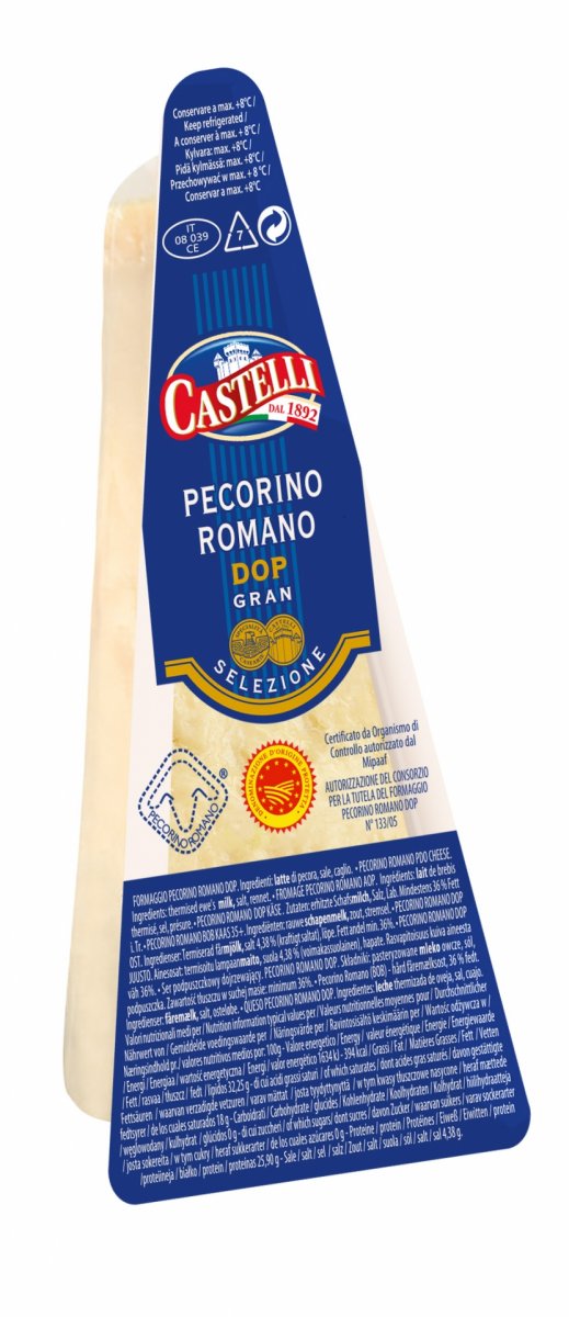 CASTELLI Pecorino Romano ser z mleka owczego twardy w kawałku frisco.pl