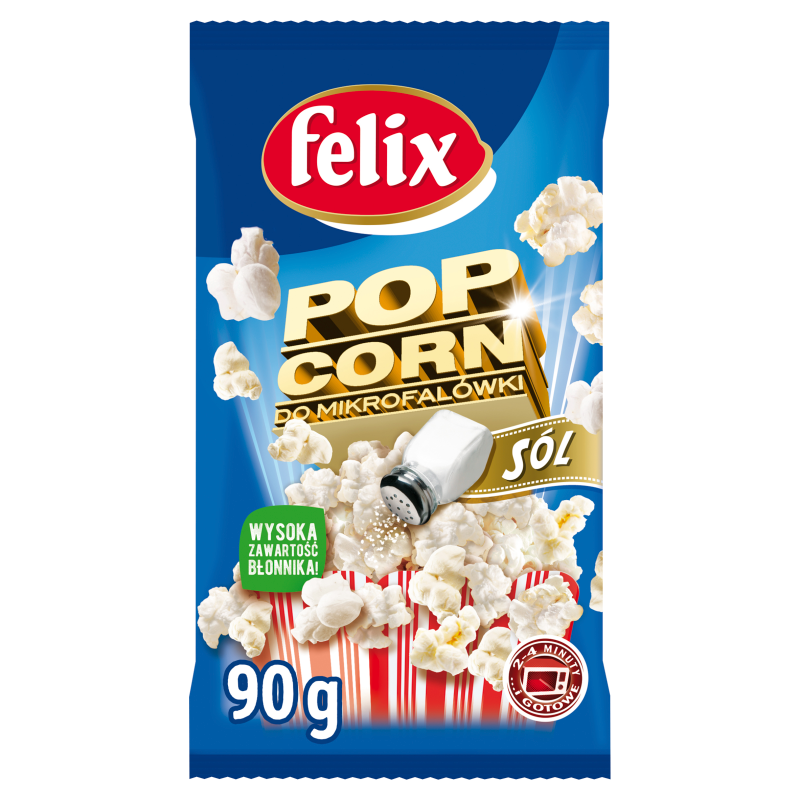 FELIX Popcorn do mikrofalówki solony frisco.pl
