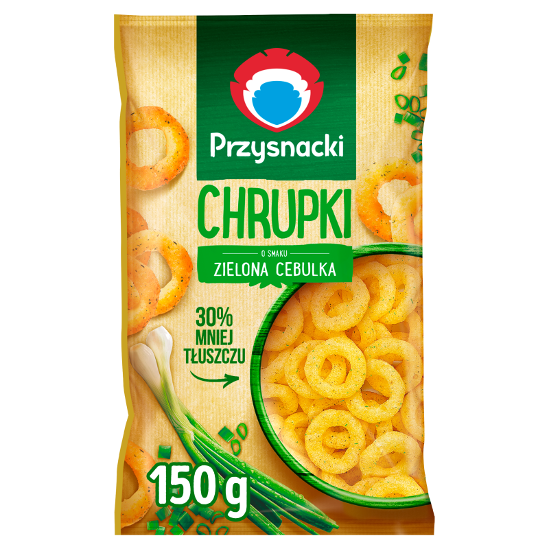 PRZYSNACKI Chrupki o smaku zielonej cebulki frisco.pl