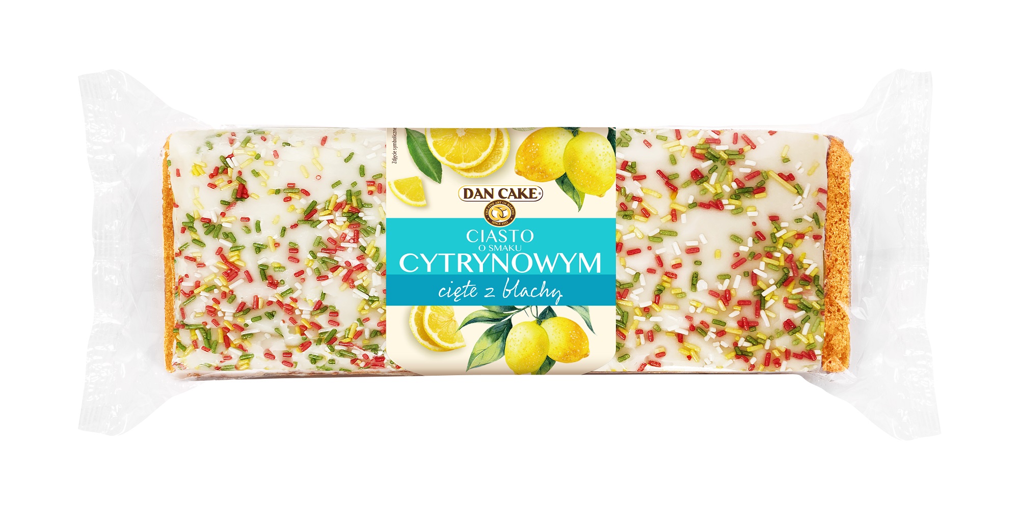 DAN CAKE Ciasto cytrynowe cięte z blachy