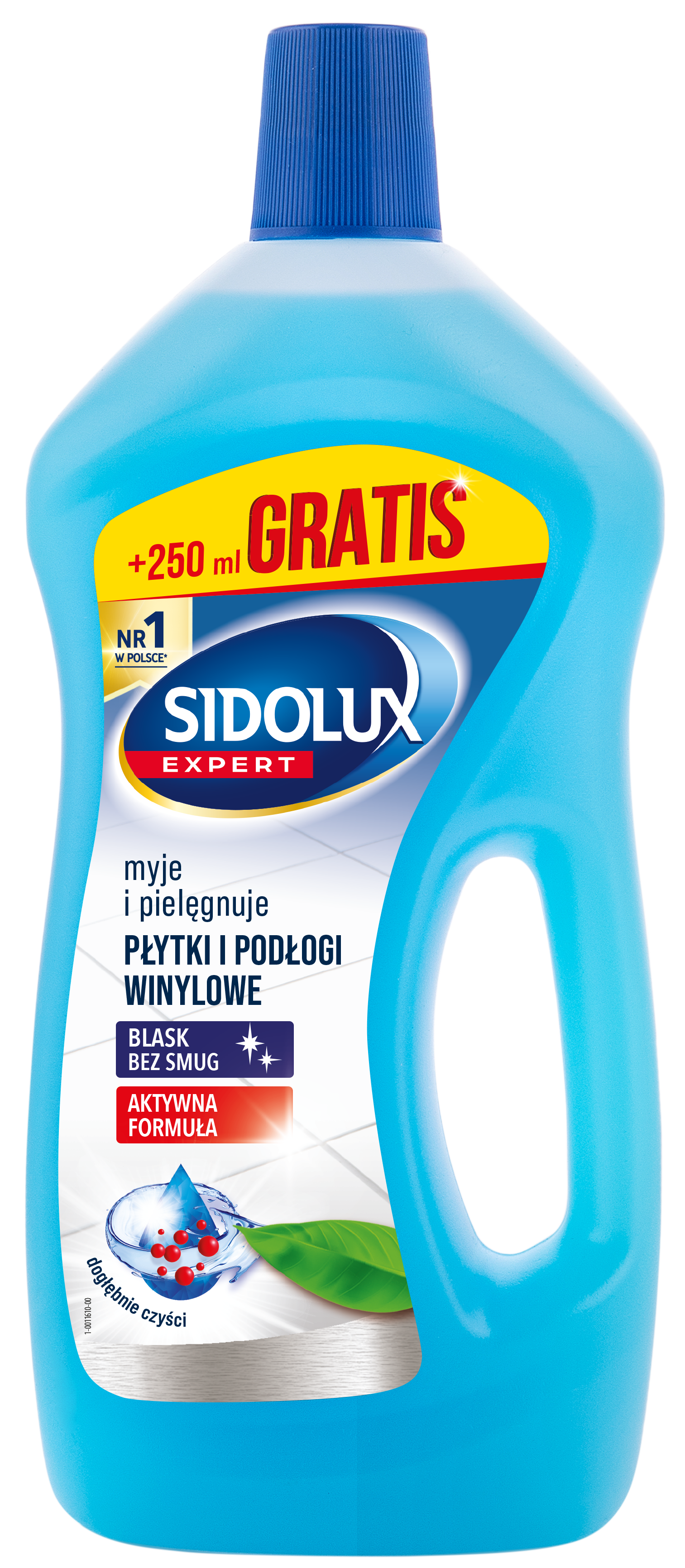 SIDOLUX EXPERT Płyn do mycia glazury gresu terakoty PCV 750 ml + 250 ml gratis