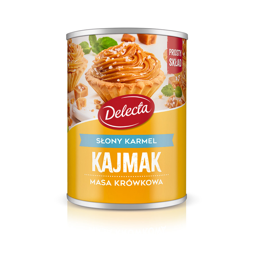 DELECTA Kajmak - masa krówkowa słony karmel frisco.pl