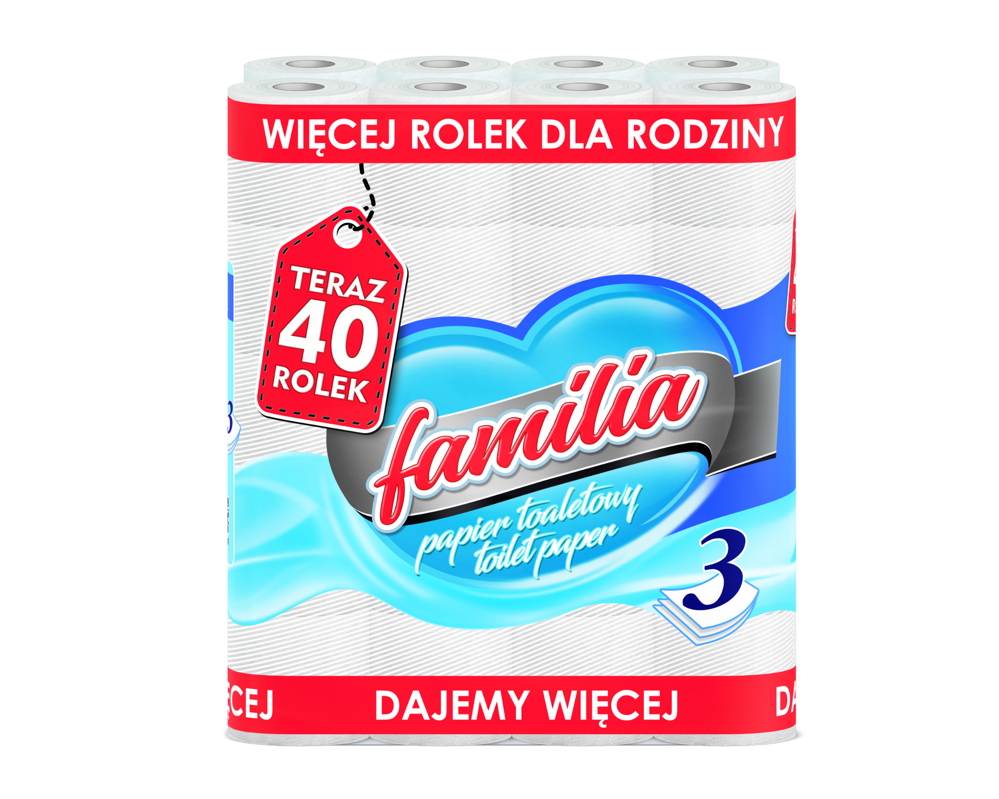 FAMILIA Papier toaletowy 40 szt.