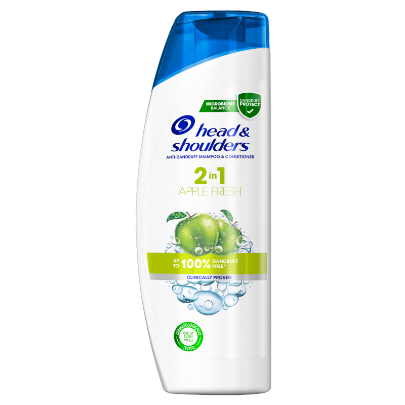 HEAD & SHOULDERS Apple Fresh 2w1 Szampon przeciwłupieżowy z odżywką frisco.pl