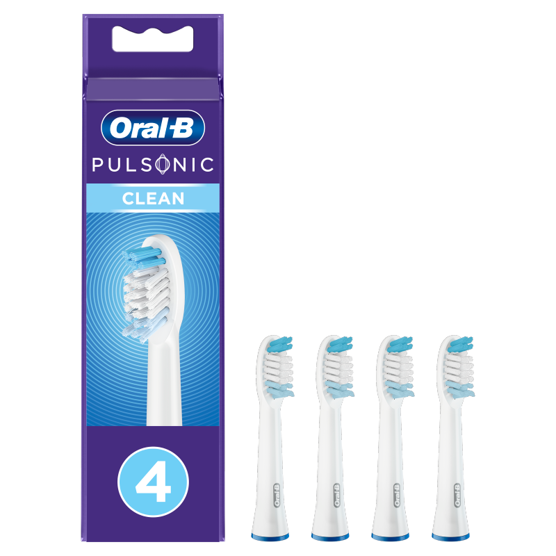 ORAL-B Pulsonic Clean Końcówki do sonicznych szczoteczek do zębów 4 szt.