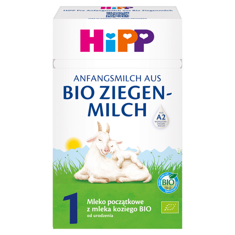 HIPP 1 Mleko początkowe z mleka koziego BIO od urodzenia