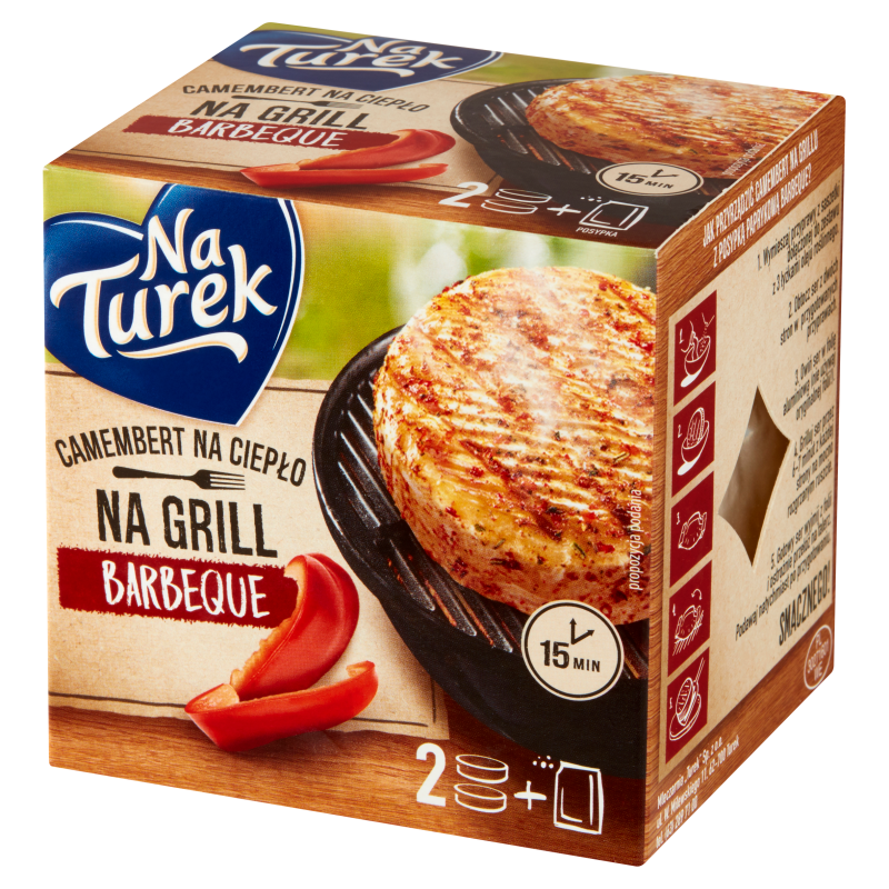 NATUREK Camembert na grilla barbecue (2x100g) frisco.pl