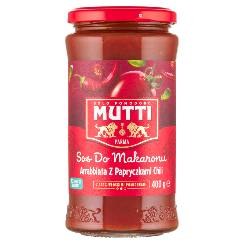 MUTTI Sos pomidorowy z papryczkami chili
