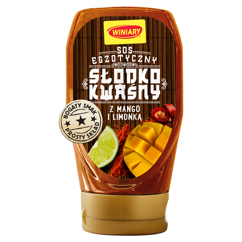 WINIARY Sos egzotyczny Słodko kwaśny z mango i limonką