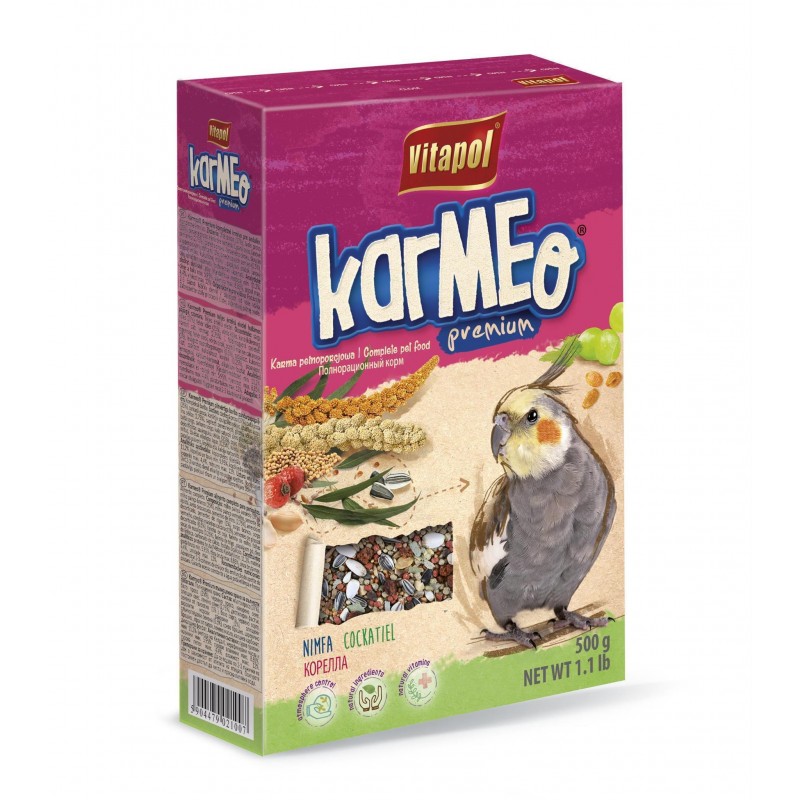 VITAPOL Karmeo Karma pełnoporcjowa dla nimfy