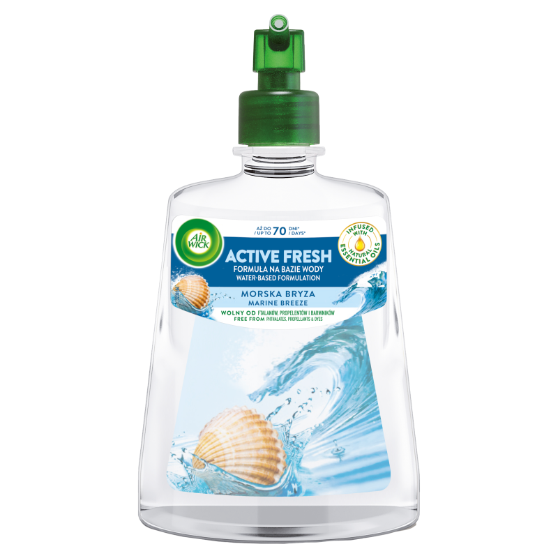 AIR WICK Active Fresh Wkład do automatycznego odświeżacza powietrza Morska Bryza/Marine Breeze frisco.pl