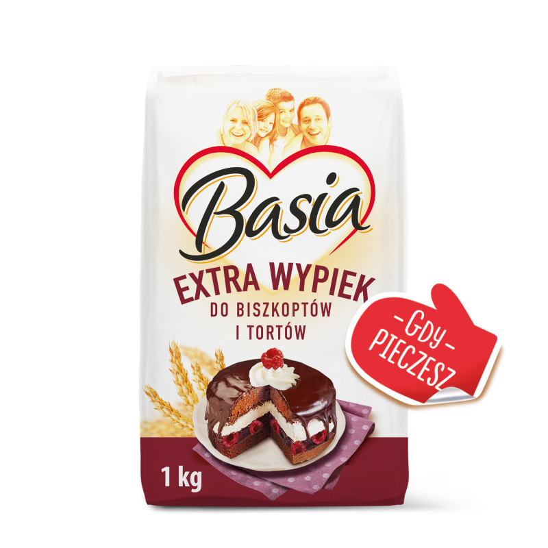 BASIA Mąka pszenna - do biszkoptów i tortów (typ 400)