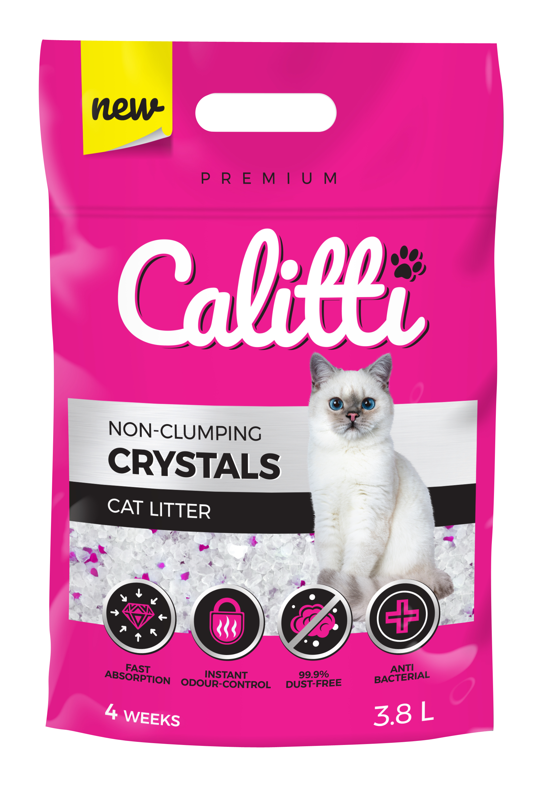 CALITTI Crystals Żwirek silikonowy
