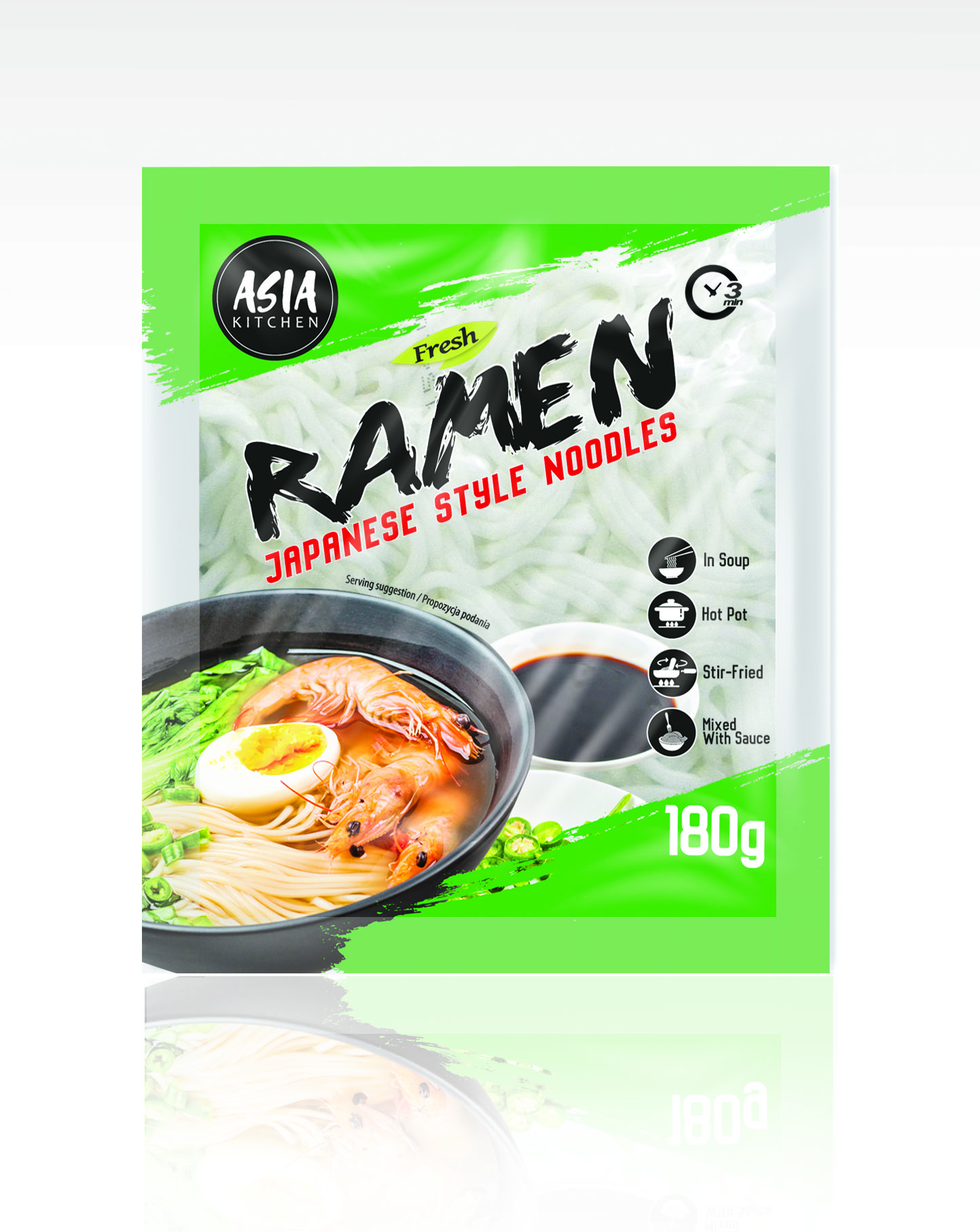 ASIA KITCHEN Makaron Ramen (świeży)