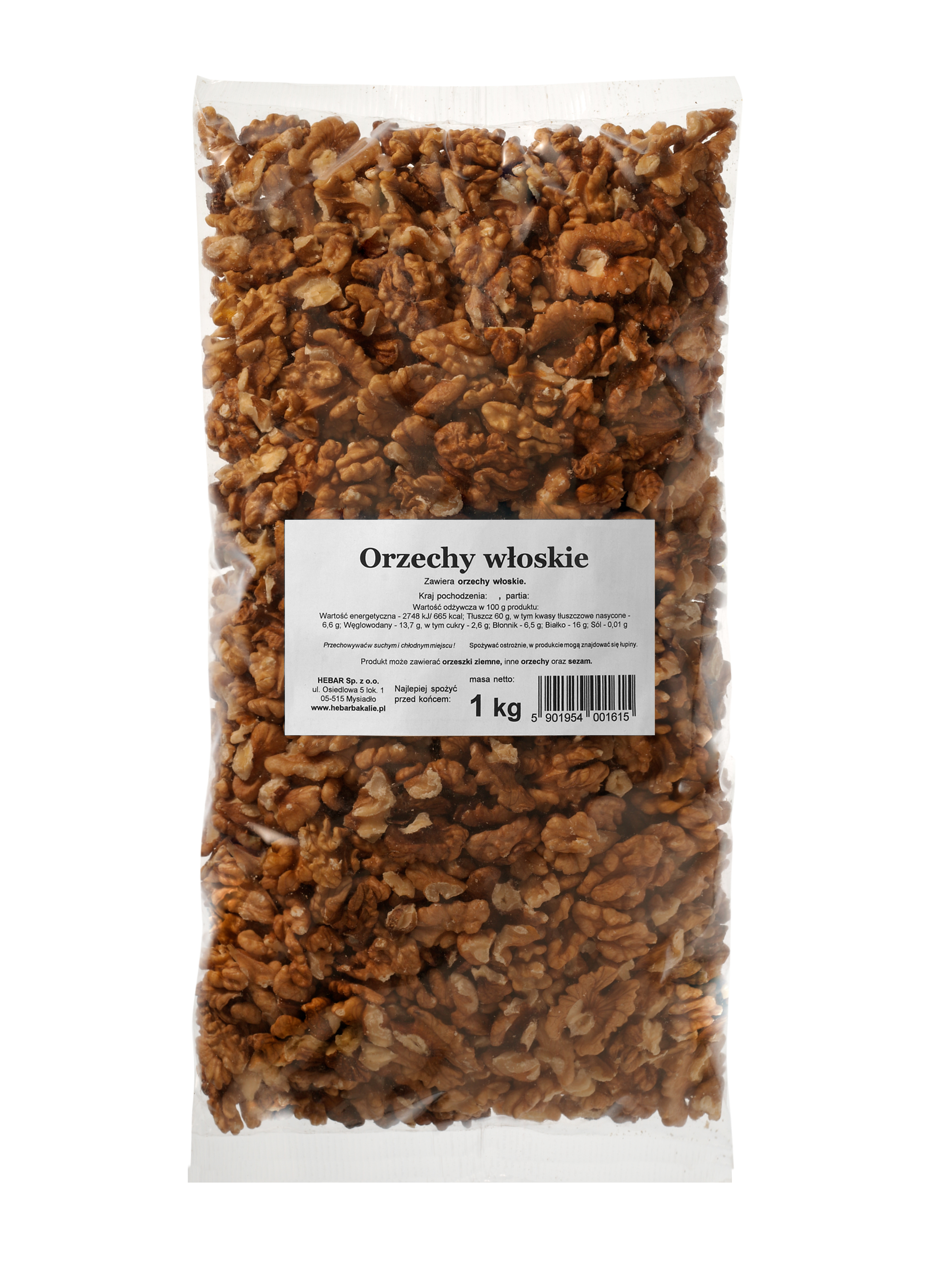 HEBAR XXL Orzechy włoskie