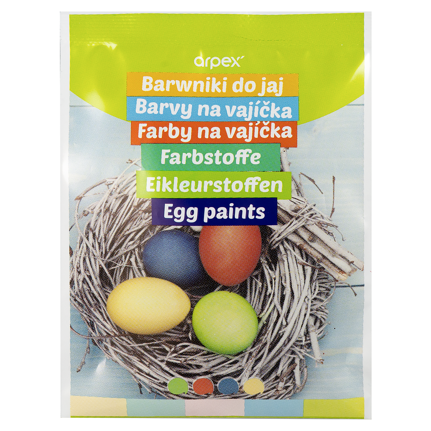 ARPEX Barwniki do jaj 4 kolory