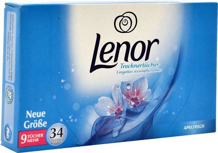 LENOR Aprilfrisch Chusteczki do suszarki 34 szt.