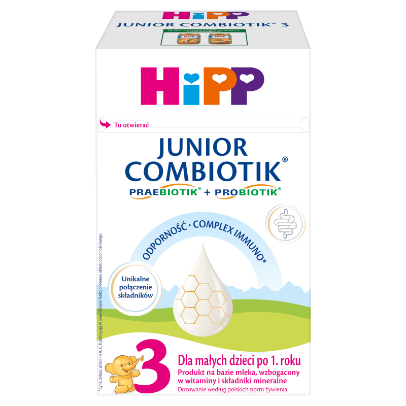 HIPP Junior Combiotik 3 mleko dla dzieci po 1. roku frisco.pl