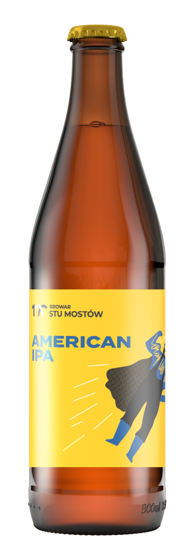 BROWAR STU MOSTÓW American IPA Piwo (butelka bezzwrotna)