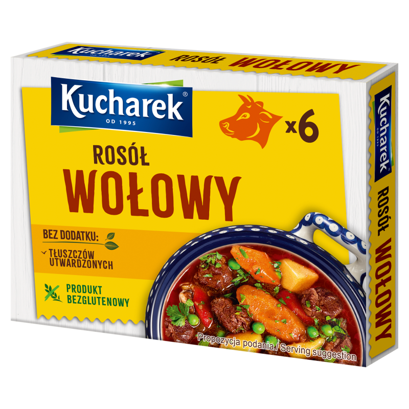 KUCHAREK Rosół wołowy (6 kostek)