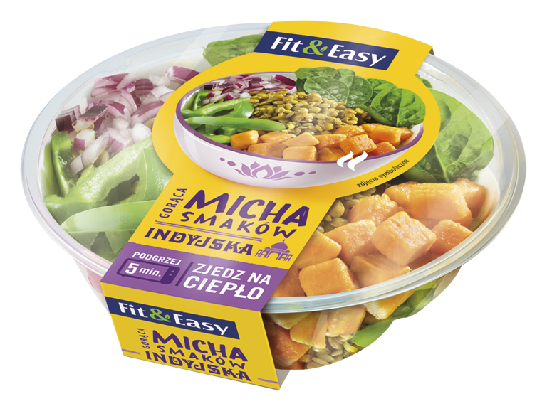 FIT&EASY Gorąca micha smaków Indyjska
