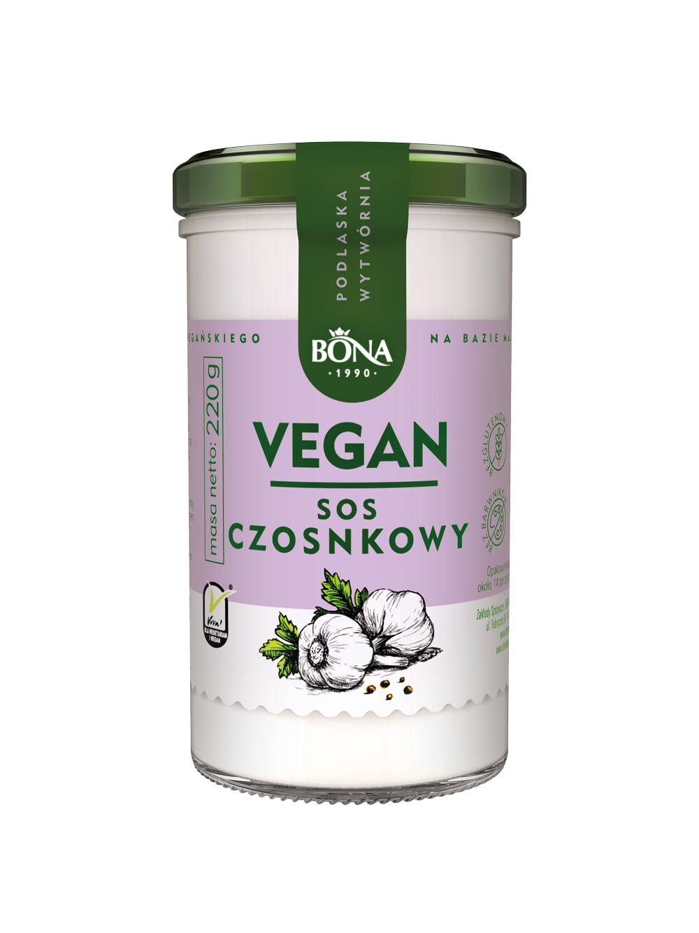 BONA Sos czosnkowy (wegański)