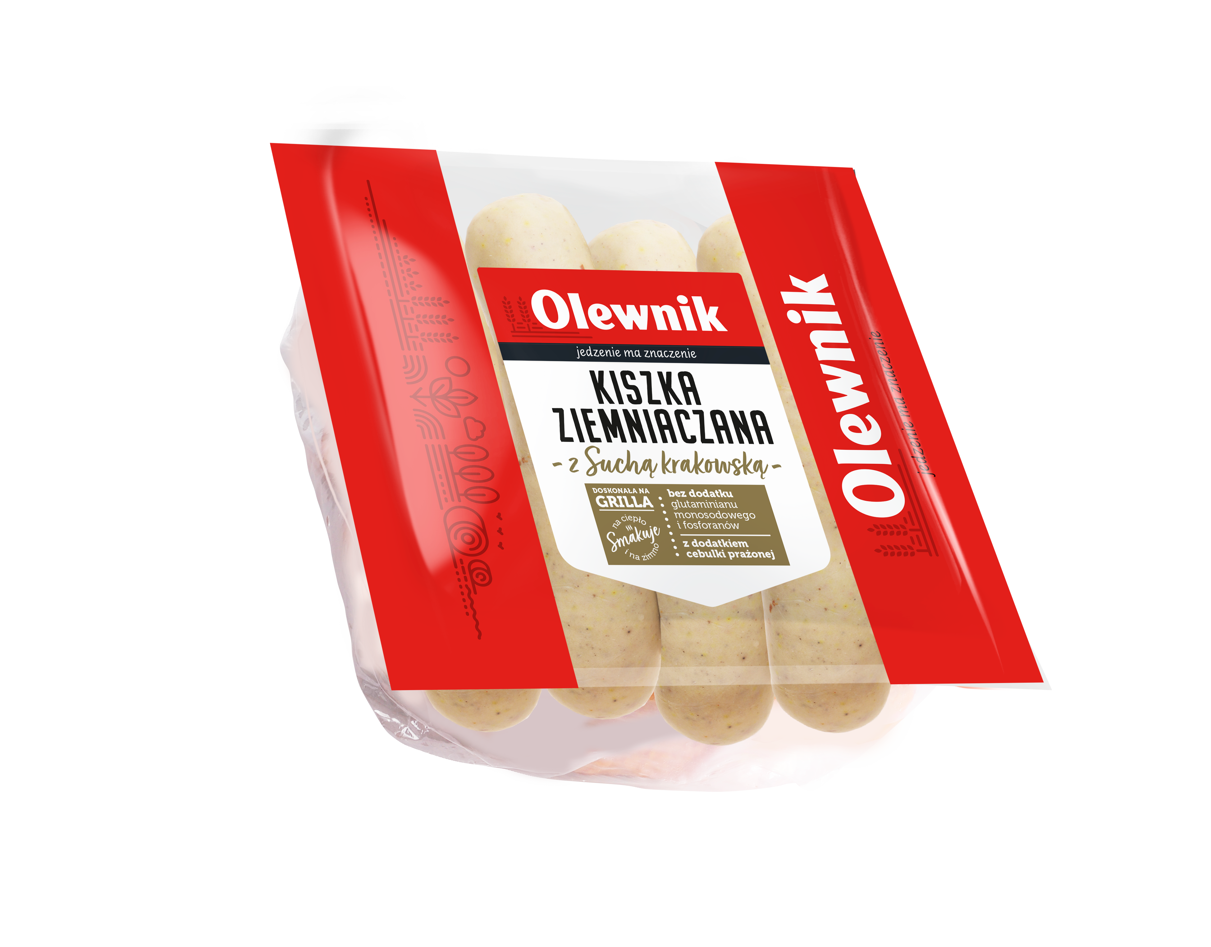 OLEWNIK Kiszka ziemniaczana z sucha krakowską