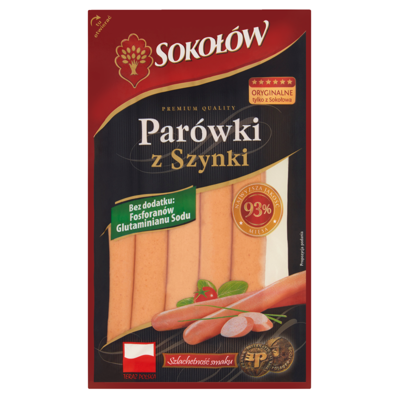 SOKOŁÓW Parówki z szynki