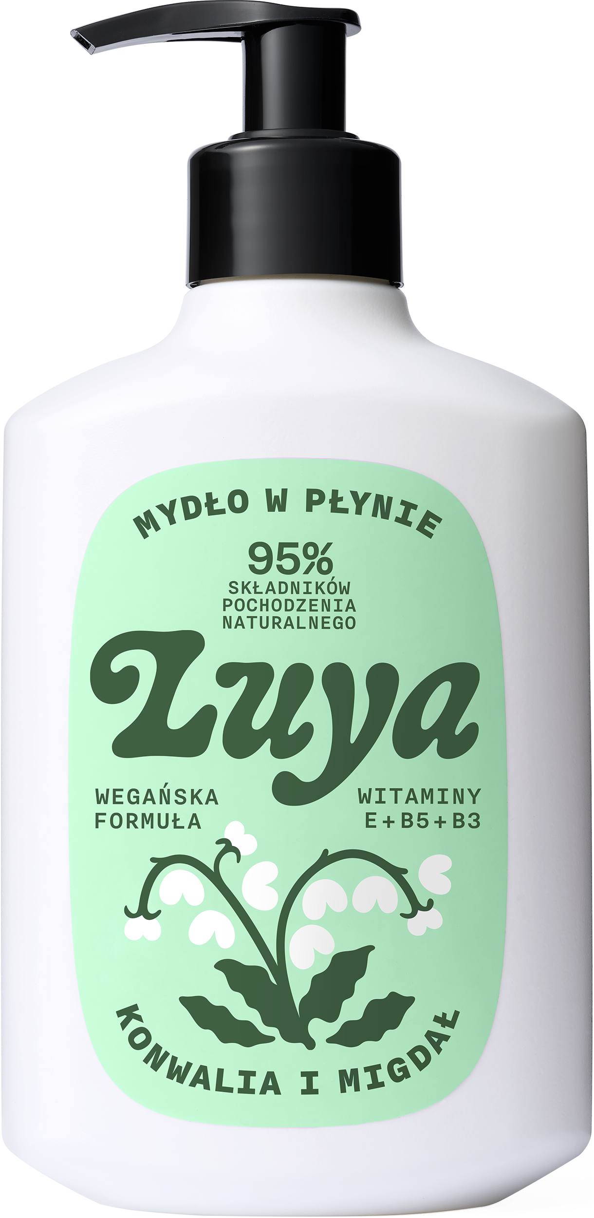 LUYA Mydło do rąk w płynie Konwalia i Migdał