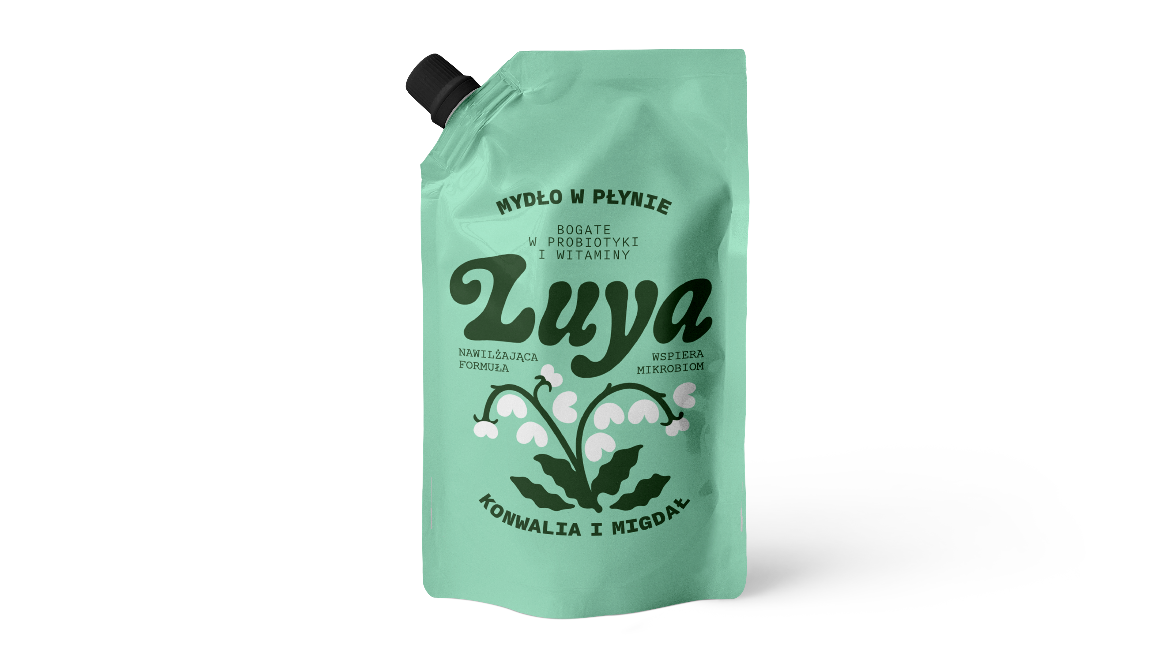 LUYA Mydło do rąk w płynie Konwalia i Migdał - uzupełnienie