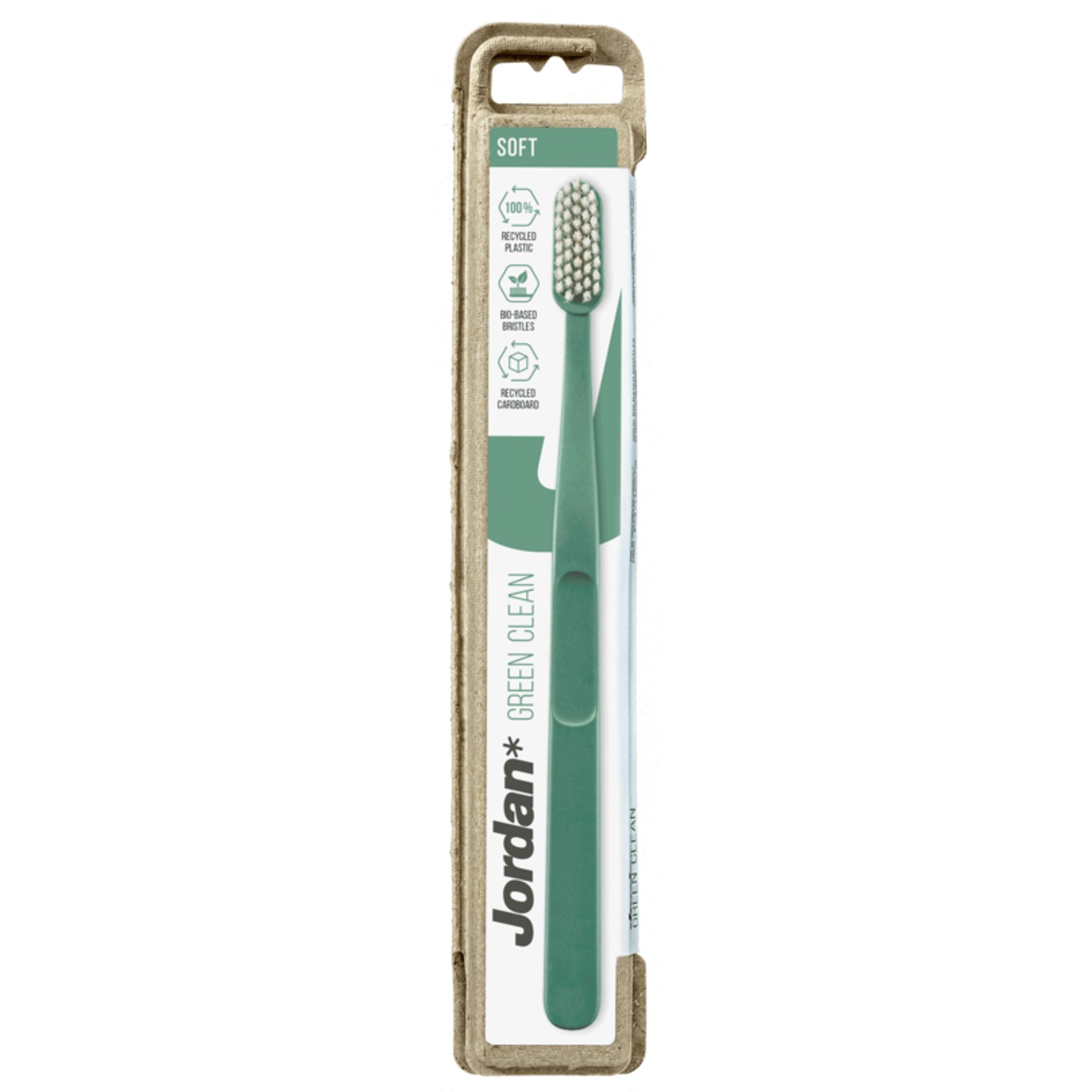 JORDAN Green Clean Szczoteczka do zębów - miękka