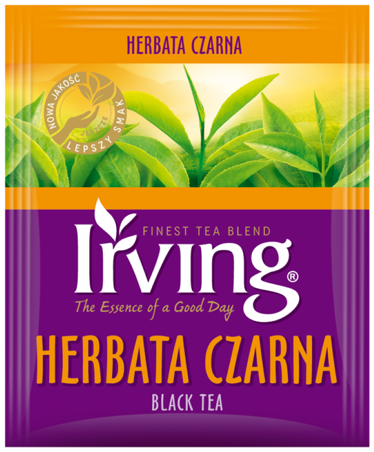 IRVING Herbata czarna 1000 torebek (saszetki)