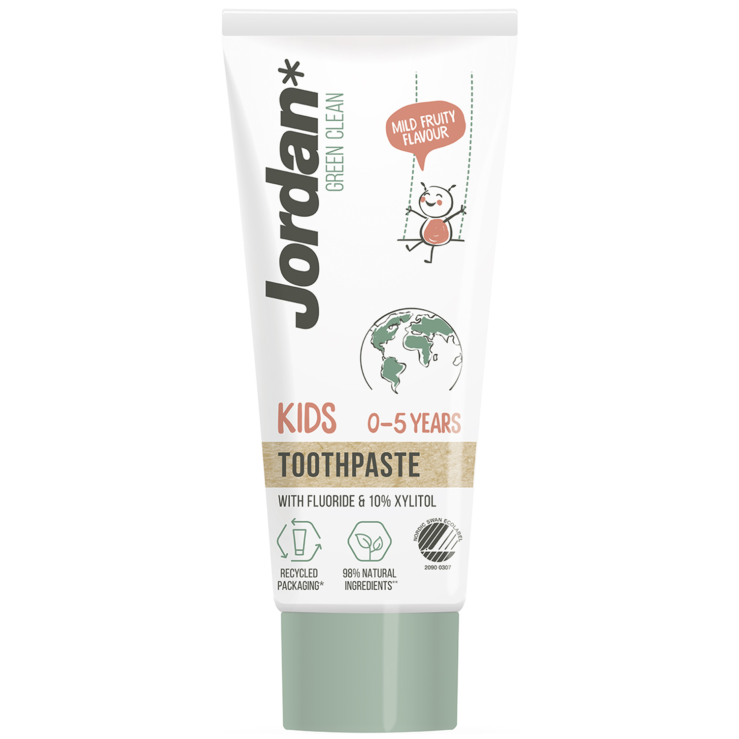 JORDAN Green Clean Pasta do zębów dla dzieci KIDS 0-5 lat