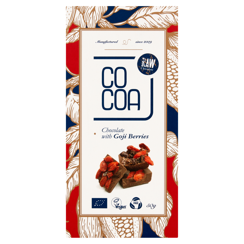 COCOA Czekolada z jagodami Goji BIO frisco.pl