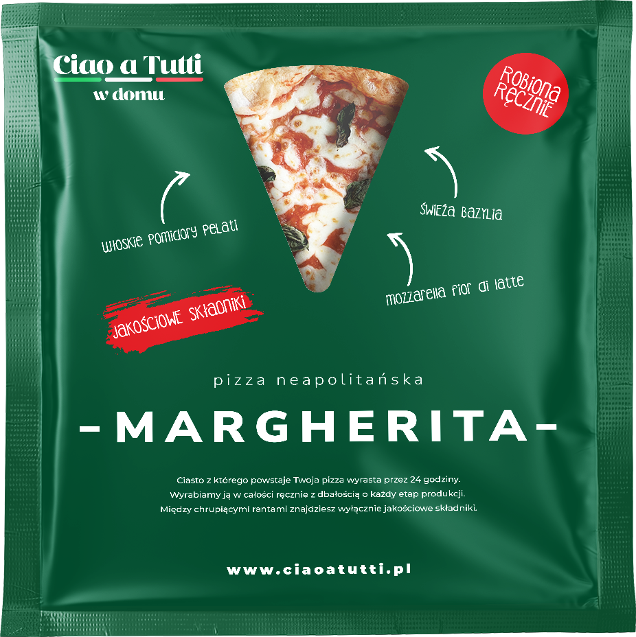 Ciao a Tutti w domu Pizza Margherita