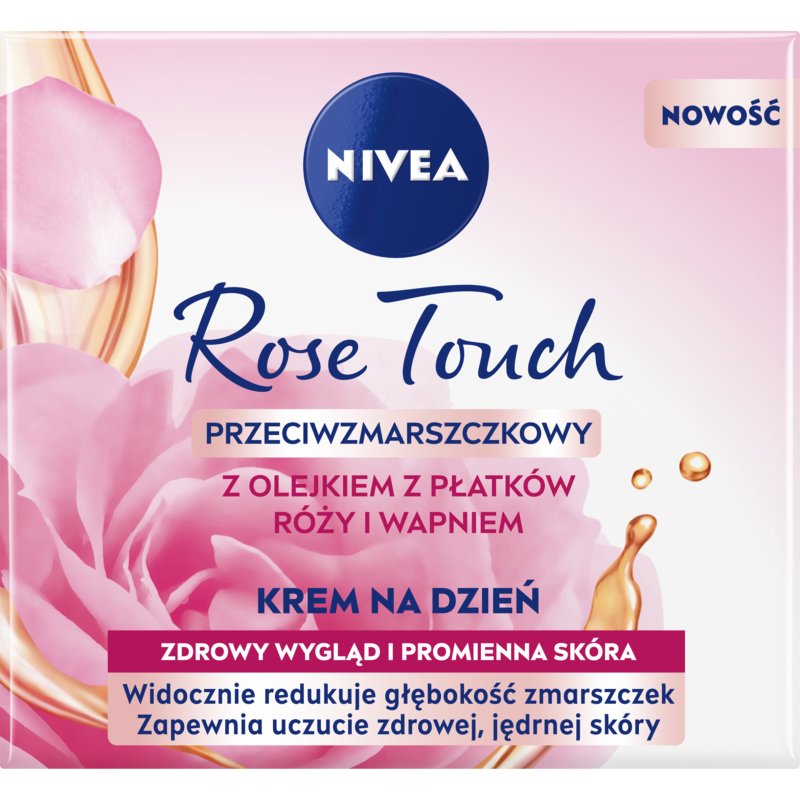 NIVEA Przeciwzmarszczkowy krem do twarzy na dzień Rose Touch frisco.pl