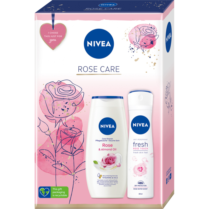 NIVEA Zestaw kosmetyków Rose Care frisco.pl