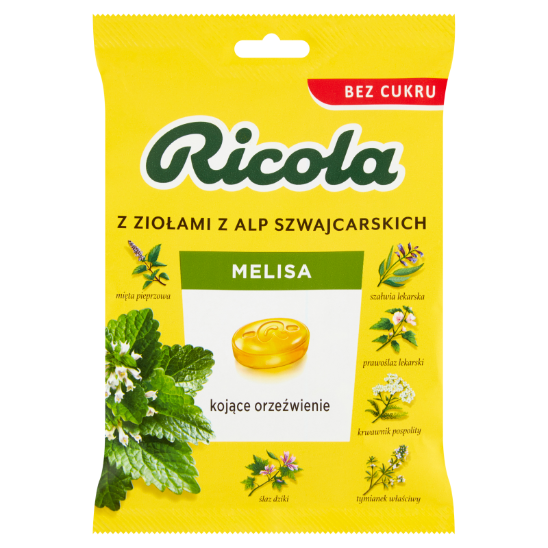 RICOLA Cukierki Melisa