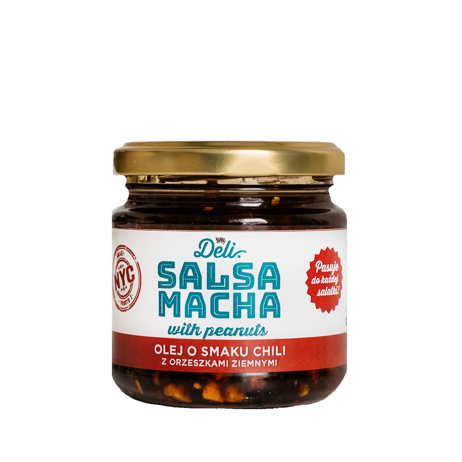 KOKO&ROY DELI Sos Salsa Macha z fistaszkami