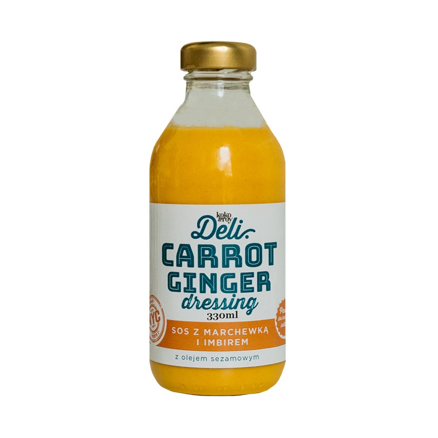 KOKO&ROY DELI Dressing sałatkowy marchewkowo-imbirowy