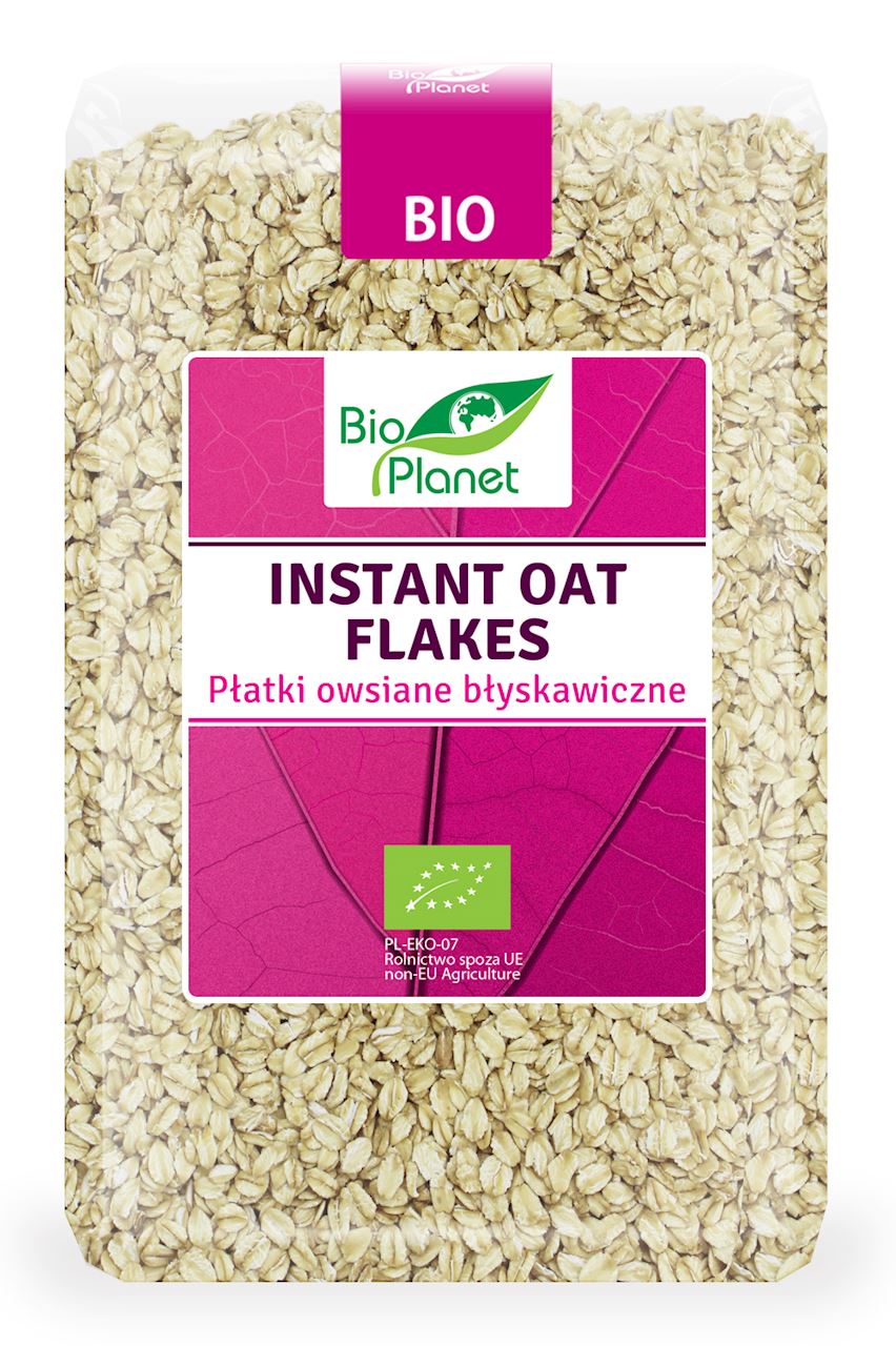 BIO PLANET Płatki owsiane błyskawiczne BIO