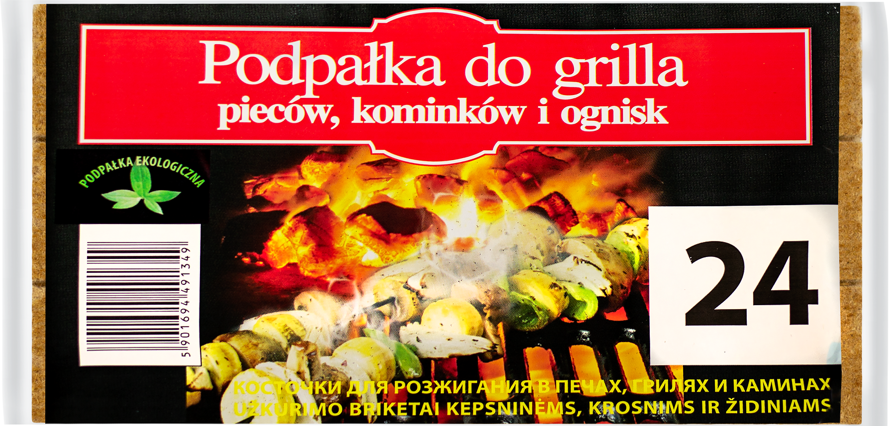 PGD Podpałka do grilla pieców kominków i ognisk